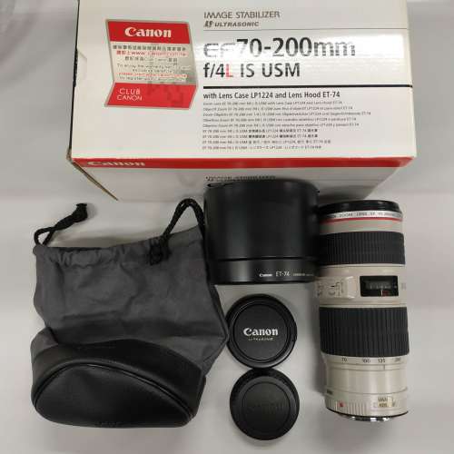 Canon EF 70-200mm f/4L IS USM - 90%新