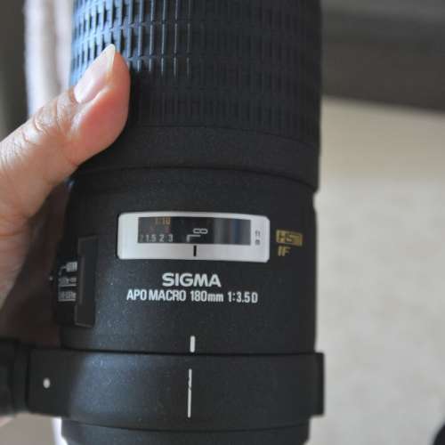 放逾90%新SIGMA 180mm APO Macro 3.5D HSM鏡=$2800