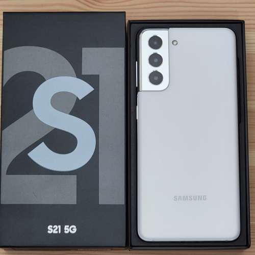 Samsung Galaxy S21 白色 8GB+256GB 港行 99%新