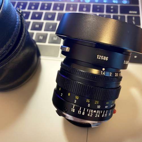 Leica 50mm Summilux F1.4 v2 black version 完美玻璃 (not Sony, ZM, Fuji, voigt...