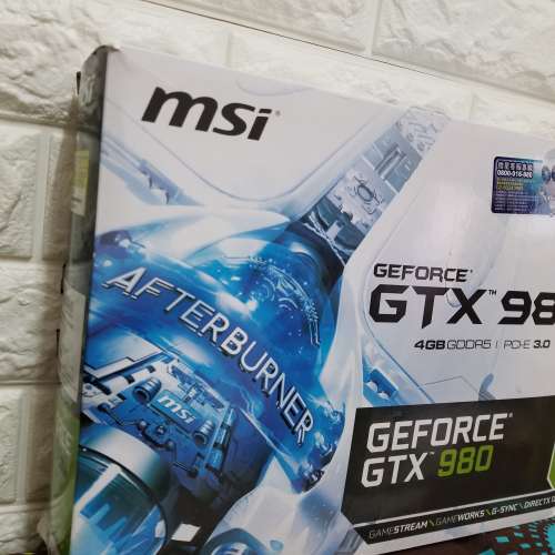 99% New GTX 980 OC 4G DDR5 Gaming Display Card