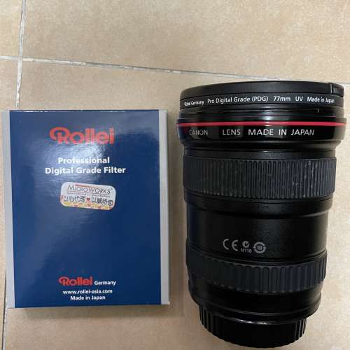 Canon 17-40 : zoom lens EF 17-40mm 1:4 L USM (紅圈)