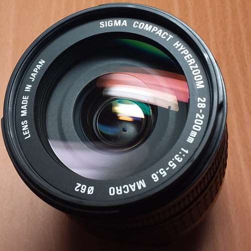 Sigma 28-200mm F3.5-5.6 macro (nikon mount)