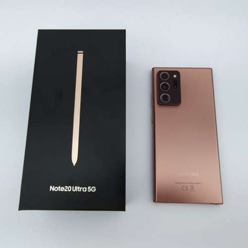 99.99% New Samsung Galaxy Note20 Ultra (12+ 256gb)霧銅色香港行貨