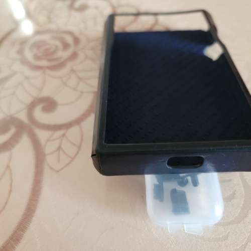 Dignis sp1000 藍色皮套。買左新套放售送sp1000適用防塵塞