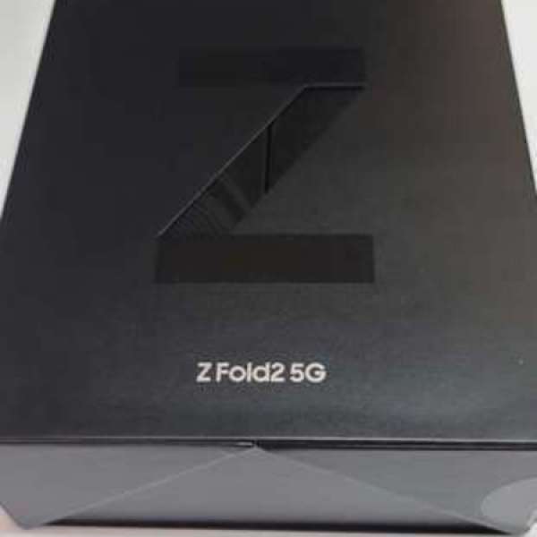 99.99% new Samsung Z Fold 2 黑色香港行貨