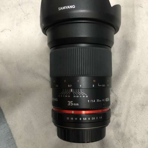 超平 新淨靚仔 Samyang 35 35mm F1.4 AS UMC Canon Mount