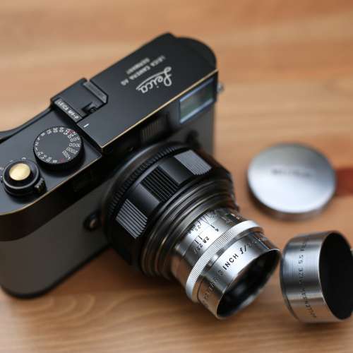 電影鏡 Wollensak Cine Raptar 3inch f2.5 Leica M連動Cover Fujifilm GFX M8 M9 M...