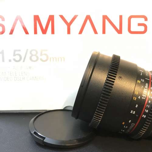 Samyang T1.5/85mm