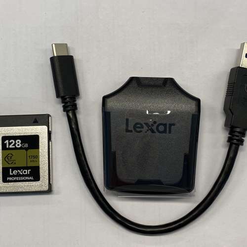 極新淨 Lexar CFexpress 128GB + Card Reader Nikon Z6 Z7 Z6II Z7II