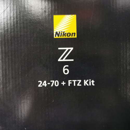 Nikon Z6 + 24-70 + FTZ mount 行（99.9%）