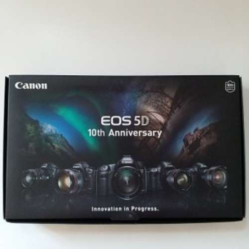 Canon EOS 5D 10th Anniversary 十周年限量版紀念襟章套裝
