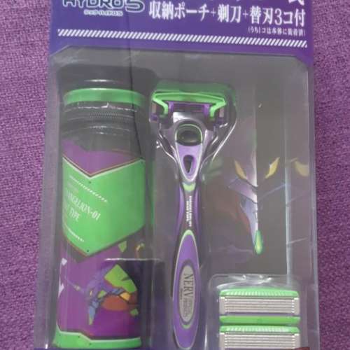 Schick x Eva 福音戰士剃鬚刀禮盒套裝