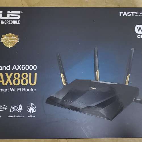 華碩 ASUS RT-AX88U WiFi6 (802.11ax) wifi 6
