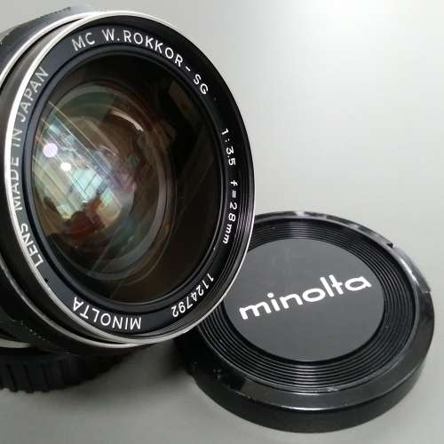 Minolta MC W.Rokkor - SG 28mm/3.5