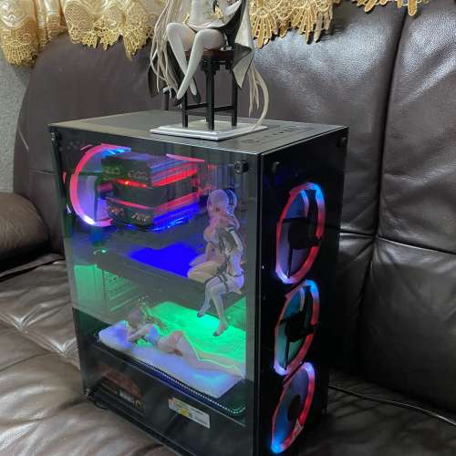 《打機必選》RGB 電競 一體雙風扇水冷 Core™ i7-6700 處理器 Gaming Desktop，32G...