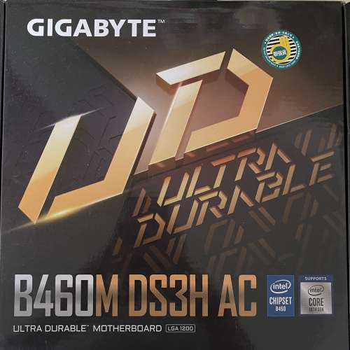Gigabyte B460m DS3H AC & i7 10700F