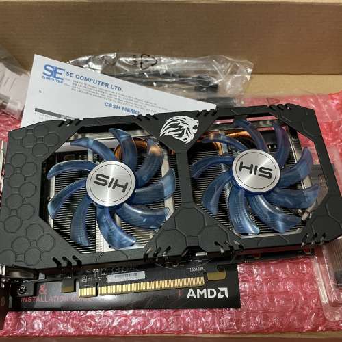 HIS RX470 IceQX OC 4GB 非礦卡