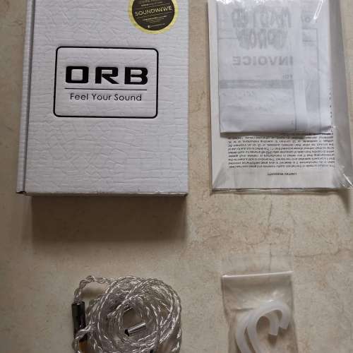 ORB - Brilliant Force 銅鍍銀耳機綫 - cm 0.78/4.4mm頭 - 99% new