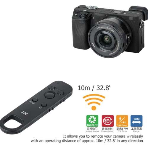 全新 SONY A7C A7III A7M3 A7RM3 A7RM4 A6400 RX100M7 適用 JJC 無線藍牙遙控器 快...