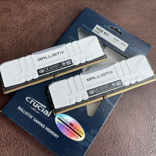 Crucial ballistix RGB 16GB kit DDR4-3600 Ram