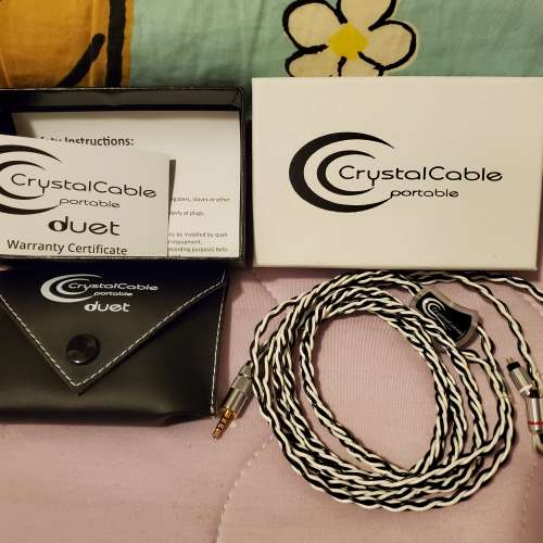 Crystal Cable Double Duet （cm ,2.5)