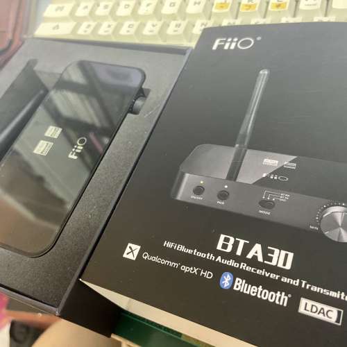 Fiio BTA30 HiFi藍牙發射接收器 DAC