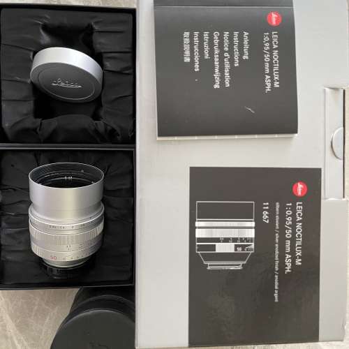 Leica Noctilux-M 50mm 0.95 ASPH 銀鏡