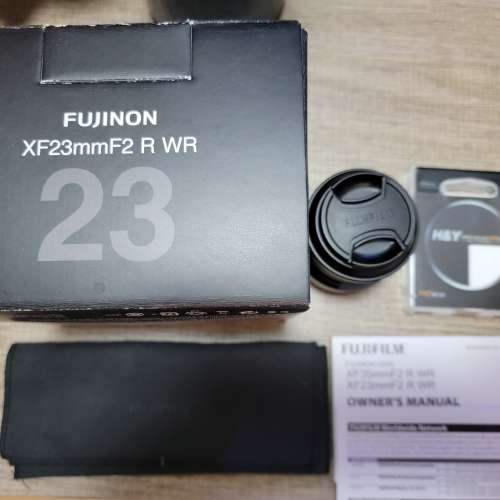 99%新 Fujifilm Fujinon XF23mmF2 R WR 定焦 黑色