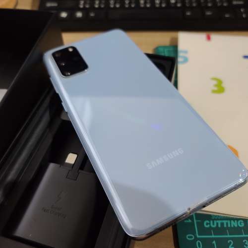 95%new Samsung Galaxy S20+ 12+128gb 籃色