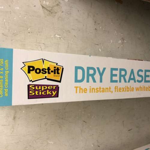 3M 多用途白板貼 Post-it dry erase surface Super Stock
