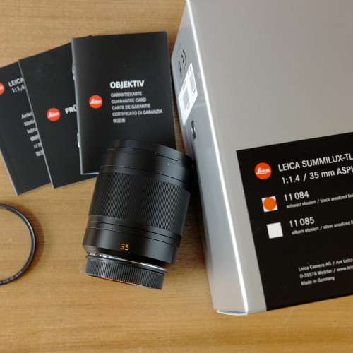 99% New Leica Summilux-TL 35mm f/1.4 Made in Germany (50mm CL 1.4)