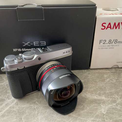 Fujifilm X-E3 連 Samyang 8mm F2.8