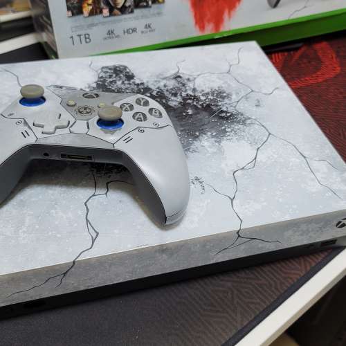 Xbox one X Gear of war limited edition console