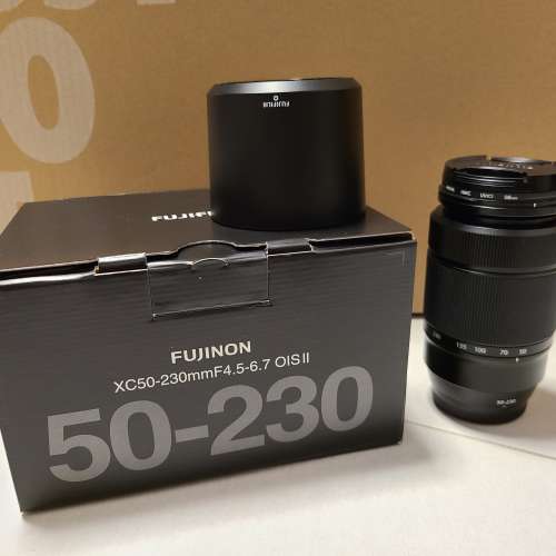 極新行貨 Fujifilm FUJINON XC50-230mmF4.5-6.7 OIS II 黑色 有盒有單過保