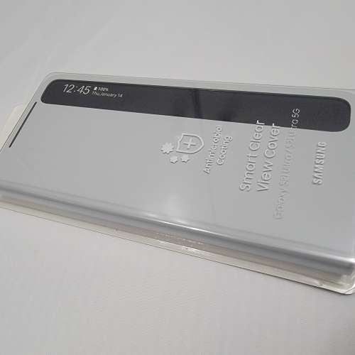 全新Samsung三星原廠 S21 Ultra 白色保護套 Smart cover