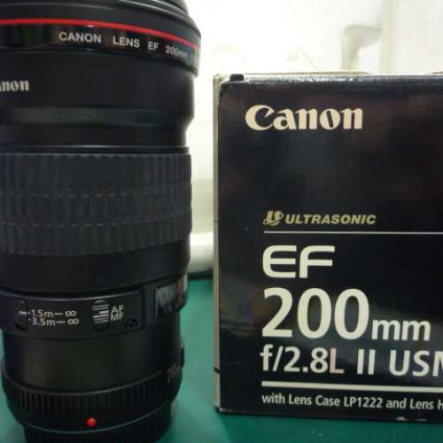 Canon EF 200mm f/2.8  " L "  Mark II
