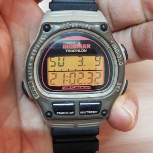 極新 TIMEX IRONMAN TRIATHLON 多功能跳字手錶,只售HK$250(不議價) 請細看描述
