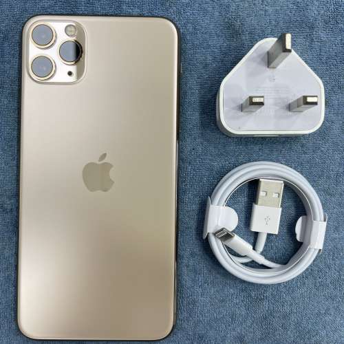 99%New iPhone 11 Pro Max 256GB 金色 香港行貨 有配件  電池效能的95%