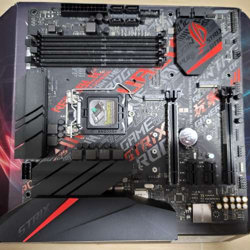 ASUS ROG STRIX B360-G GAMING主機板支援 8、9代 CPU Socket 1151（有單有盒有保養）