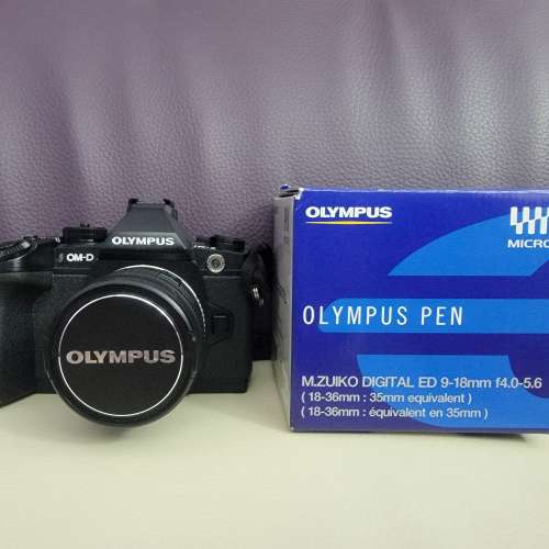 放 Olympus EM-1 EM1 相機 同 9-18MM F4.0-5.6