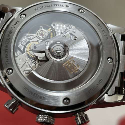 Tiffany automatic chronograph swiss made full set