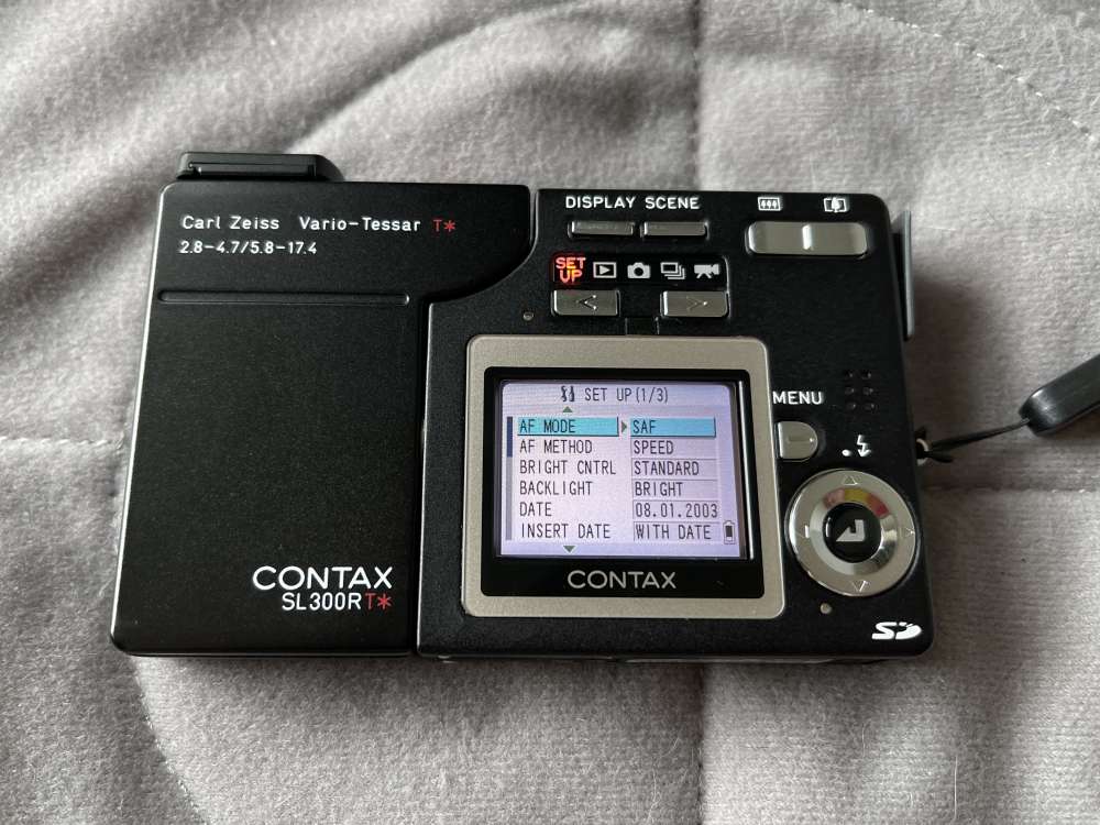 買賣全新及二手數碼相機, 攝影產品- Contax SL300RT* Black - DCFever.com