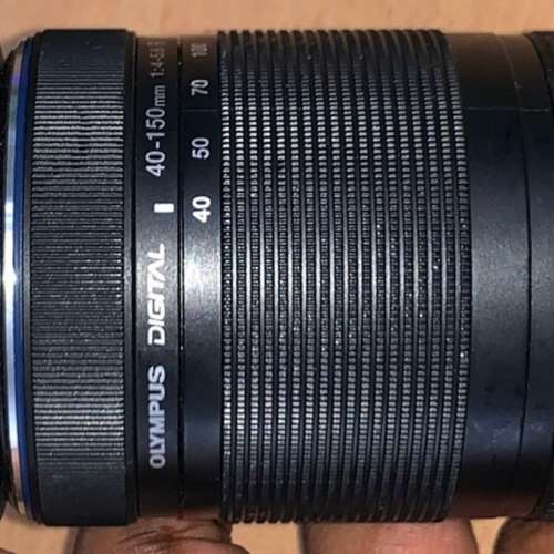 用過幾次，90% 新。Olympus M.Zuiko Digital ED 40-150mm Micro M4/3 鏡頭。