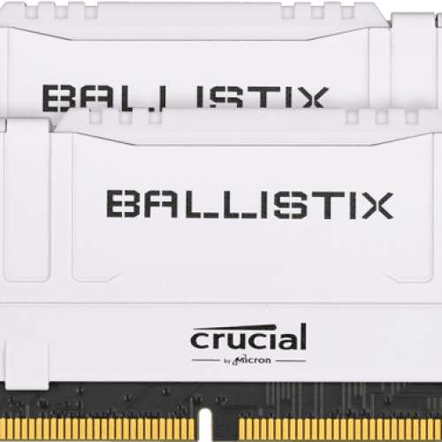 全新行貨 Crucial Ballistix 16GB (8GB x 2) 3200Mhz C16 白色ram