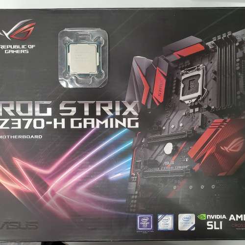 Intel® Core™ i5-8600 + Asus ROG STRIX Z370-H GAMING