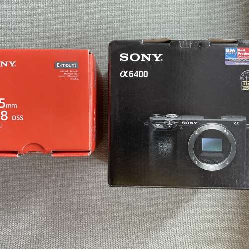 Sony6400+Sony F1.8 E35MM /oss