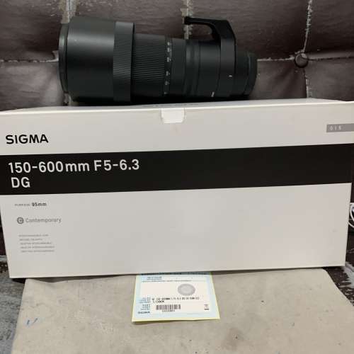 超平 極新淨 全套有盒 Sigma 150-600 150-600mm Contenporay Canon Mount