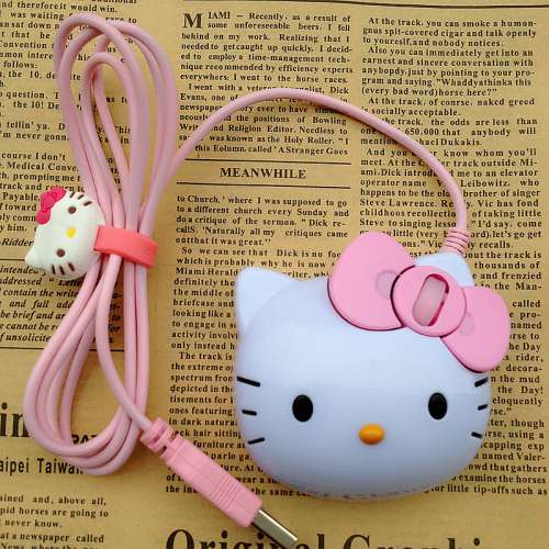 hello kitty usb　mouse 包郵