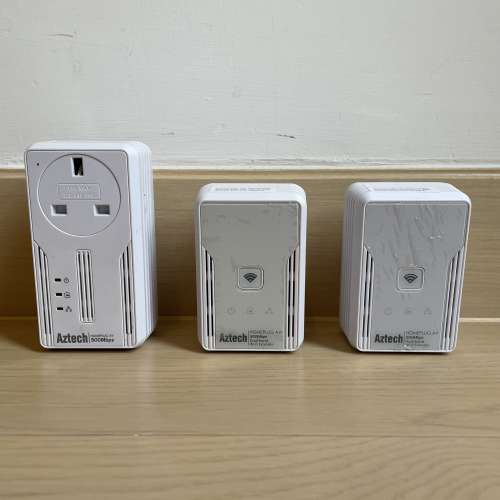 Aztech HomePlug AV 500Mbps (3隻)